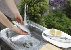 Camping/Outdoor Inox Tafel Met Gootsteen Lavabo En Kraan 100x77x50cm 10 Camping/Outdoor Inox Tafel Met Gootsteen Lavabo En Kraan 100x77x50cm -Kampeermeubilair 1200x852