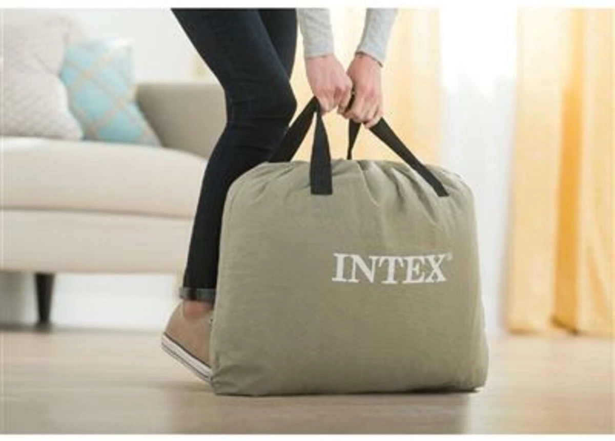 Intex Pillow Twin Luchtbed 1-persoons 99x191x42 Cm 6 Intex Pillow Twin Luchtbed 1-persoons 99x191x42 Cm - Afbeelding 4
