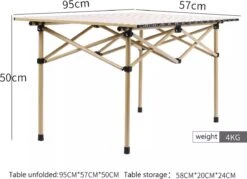 Buxibo - Lichtgewicht Vouwbare Campingtafel - Inklapbaar - Vis/Tuin/Picknick Tafel - Kamperen - Met Opberghoes - Aluminium - Grijs 14 Buxibo - Lichtgewicht Vouwbare Campingtafel - Inklapbaar - Vis/Tuin/Picknick Tafel - Kamperen - Met Opberghoes - Aluminium - Grijs -Kampeermeubilair 1200x869