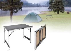 Hi Opvouwbare Campingtafel - 100 X 60 X 73-94 Cm -Kampeermeubilair 1200x880