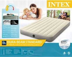 Intex Luchtbedset Intex Luchtbed - Twijfelaar - 137 X 191 X 25 Cm - Beige + Intex Elektrische Pomp - 650 Liter/min + Hoeslaken Zwart + Reparatieset 15 Intex Luchtbedset Intex Luchtbed - Twijfelaar - 137 X 191 X 25 Cm - Beige + Intex Elektrische Pomp - 650 Liter/min + Hoeslaken Zwart + Reparatieset -Kampeermeubilair 1200x950