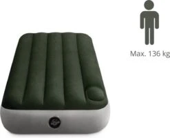 Intex Luchtbed - Downy - Formaat: Cot - B76 X L191 X H25 Cm - Ingebouwde Voetpomp- Met Reparatieset 14 Intex Luchtbed - Downy - Formaat: Cot - B76 X L191 X H25 Cm - Ingebouwde Voetpomp- Met Reparatieset -Kampeermeubilair 1200x971