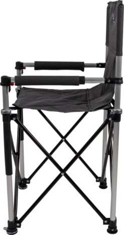 Bo-Camp Kinder Campingstoel Compact - Antraciet -Kampeermeubilair 633x1200