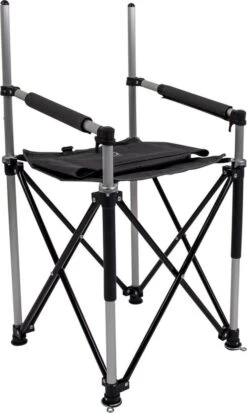 Bo-Camp Kinder Campingstoel Compact - Antraciet -Kampeermeubilair 717x1200