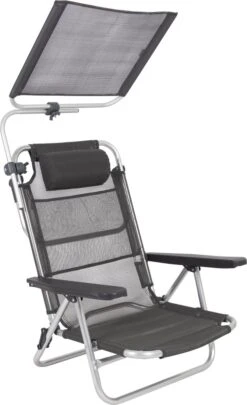 Bo-Camp Zonnescherm - Voor Stoel -Kampeermeubilair 732x1200