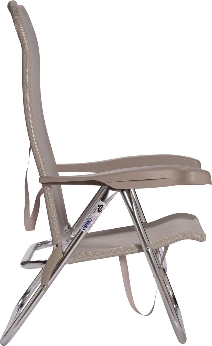 Crespo - Strandstoel - AL-205 - Beige (34) 5 Crespo - Strandstoel - AL-205 - Beige (34) - Afbeelding 3