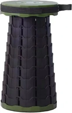 Kampeerkruk - Uitschuifbare Kruk - Military / Groen - Tot 120 Kg - Travel Stool - INCLUSIEF OPBERGZAK - Opvouwbare Campingkruk - Inklapbaar Krukje - Telescopische Kruk - Camping - Outdoor 8 Kampeerkruk - Uitschuifbare Kruk - Military / Groen - Tot 120 Kg - Travel Stool - INCLUSIEF OPBERGZAK - Opvouwbare Campingkruk - Inklapbaar Krukje - Telescopische Kruk - Camping - Outdoor -Kampeermeubilair 770x1200 1