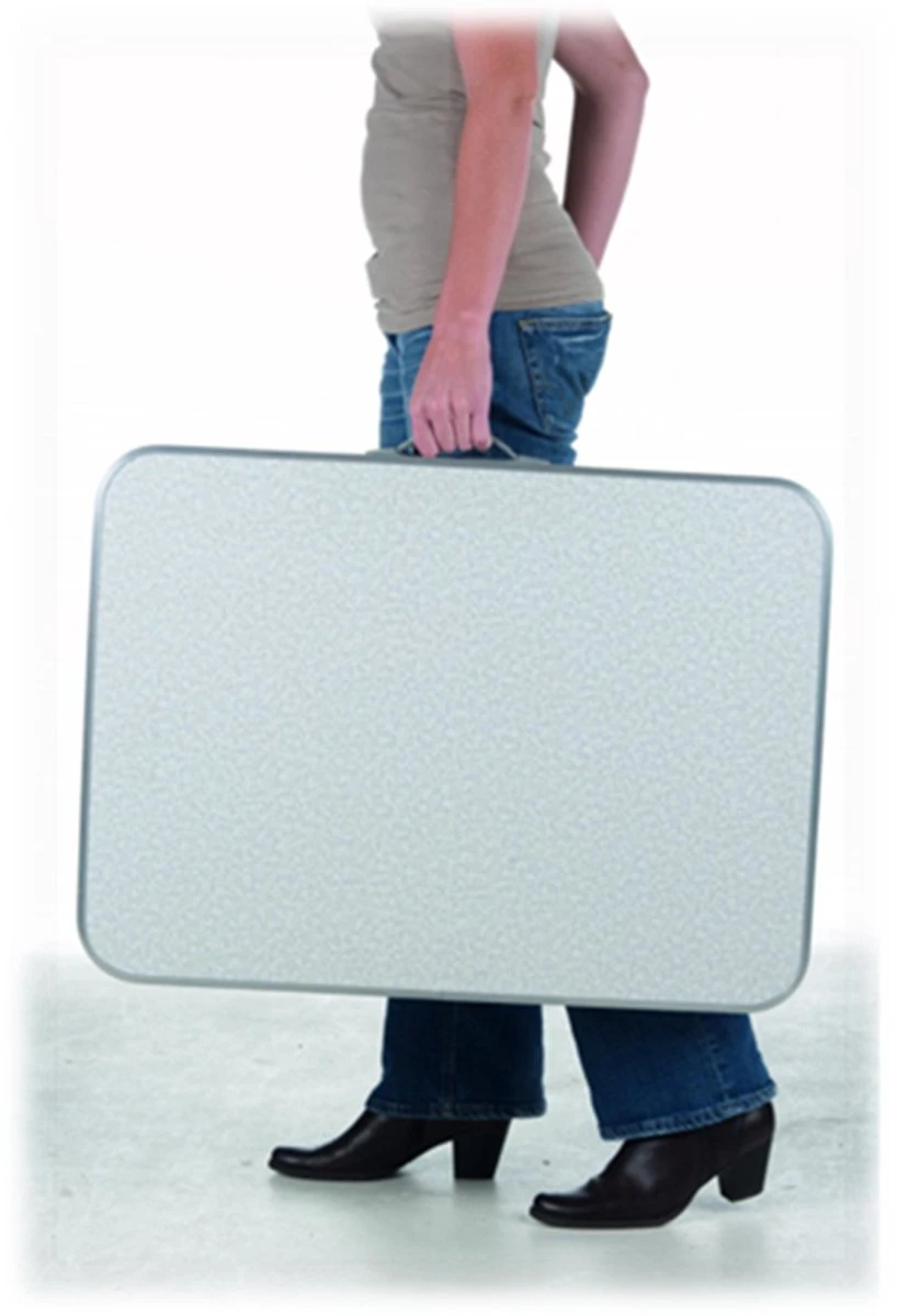 Merkloos Aluminium Inklapbare Tuintafel - Campingtafel - 80x60x68 Cm 15 Merkloos Aluminium Inklapbare Tuintafel - Campingtafel - 80x60x68 Cm - Afbeelding 13