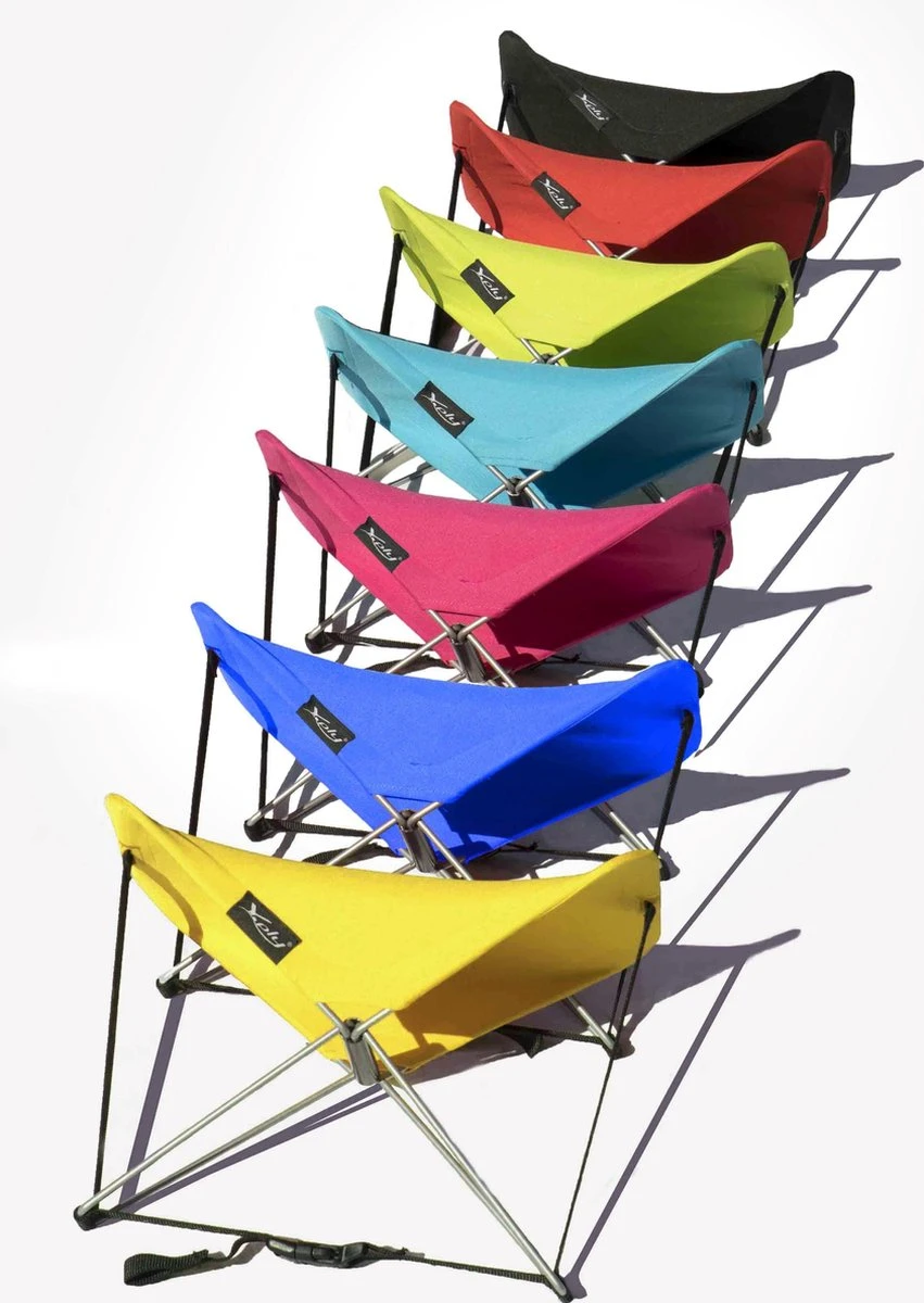 Y-ply Ruggensteuntje - Strandstoel - Opvouwbaar - Rood 3 Y-ply Ruggensteuntje - Strandstoel - Opvouwbaar - Rood