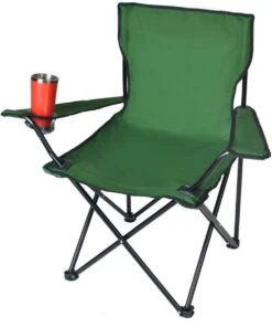 Campingstoel - Inklapbaar Visstoel - Vouwstoel - Comfortabel - Opvouwbaar Stoel - Max. 120 KG - Groen - Rheme -Kampeermeubilair 997x1200